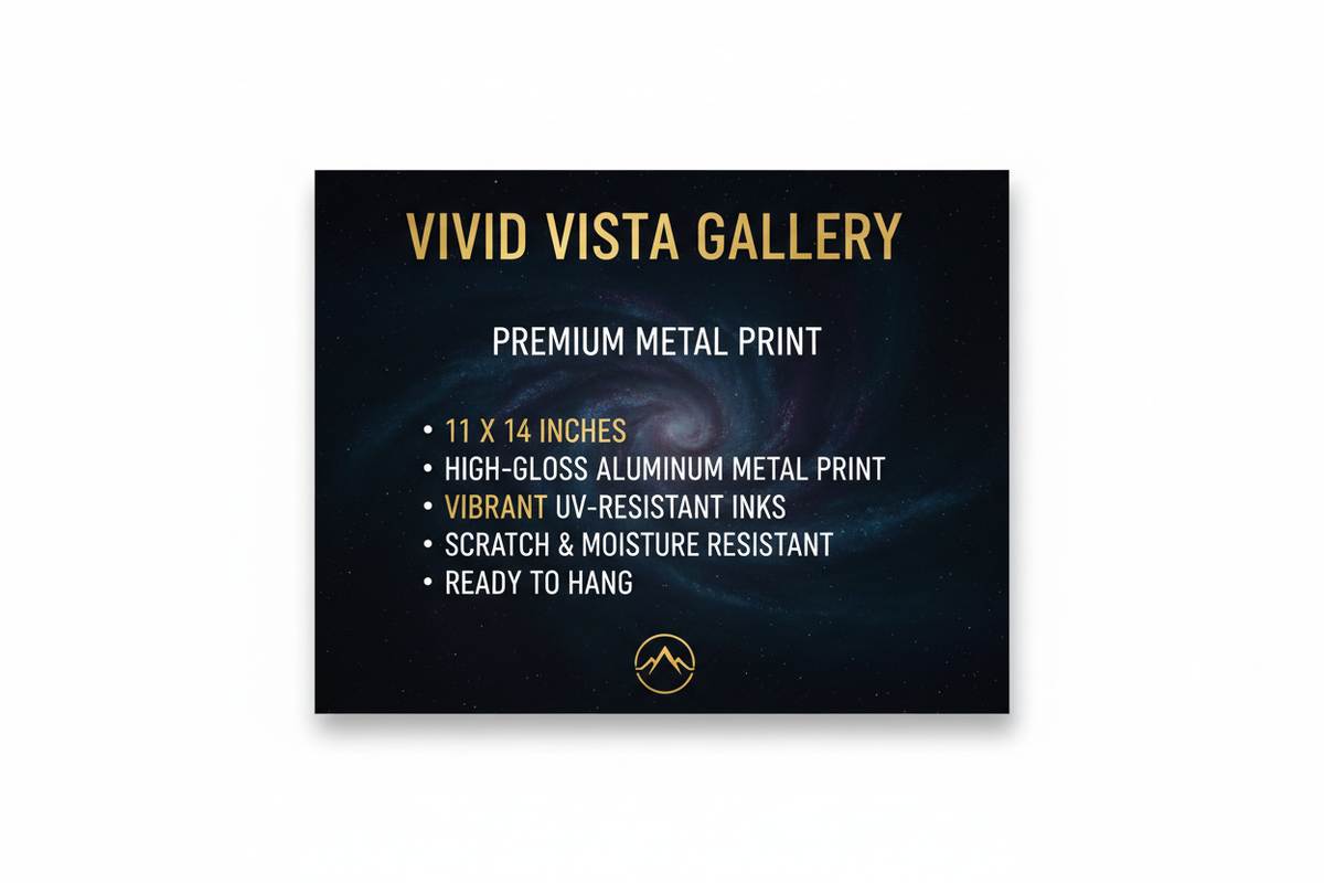 Metal Print Spec Card