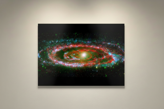 Andromeda Galaxy Spiral — 11×14 Metal Print