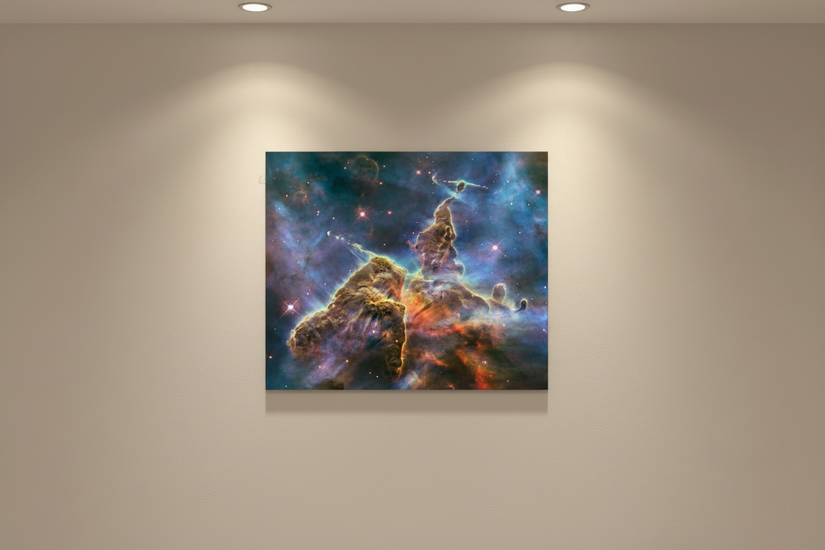 Mystic Mountain Nebula — 11×14 Metal Print